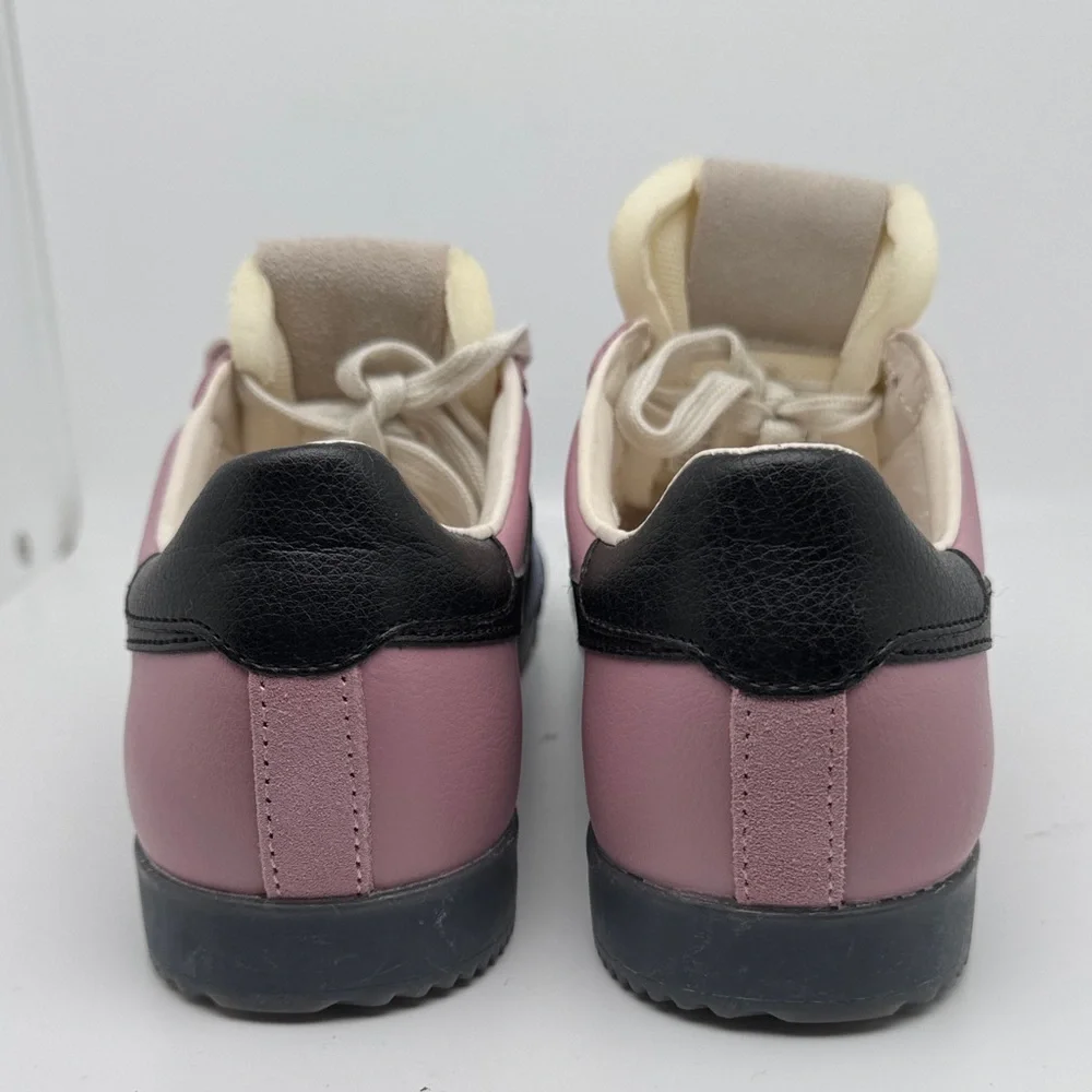 Gola Elan Ombre Low Top Leather Suede Purple, Pink Black Sneakers Size 7.5 - NEW
